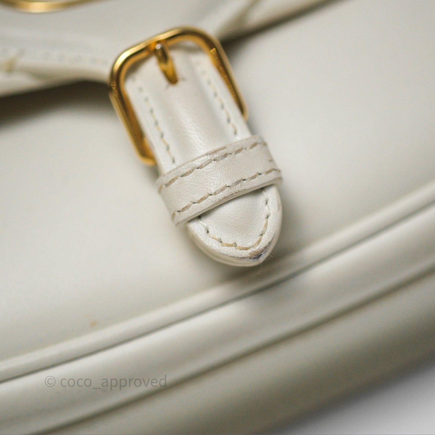 Christian Dior Bobby East-West Bag Calfskin White