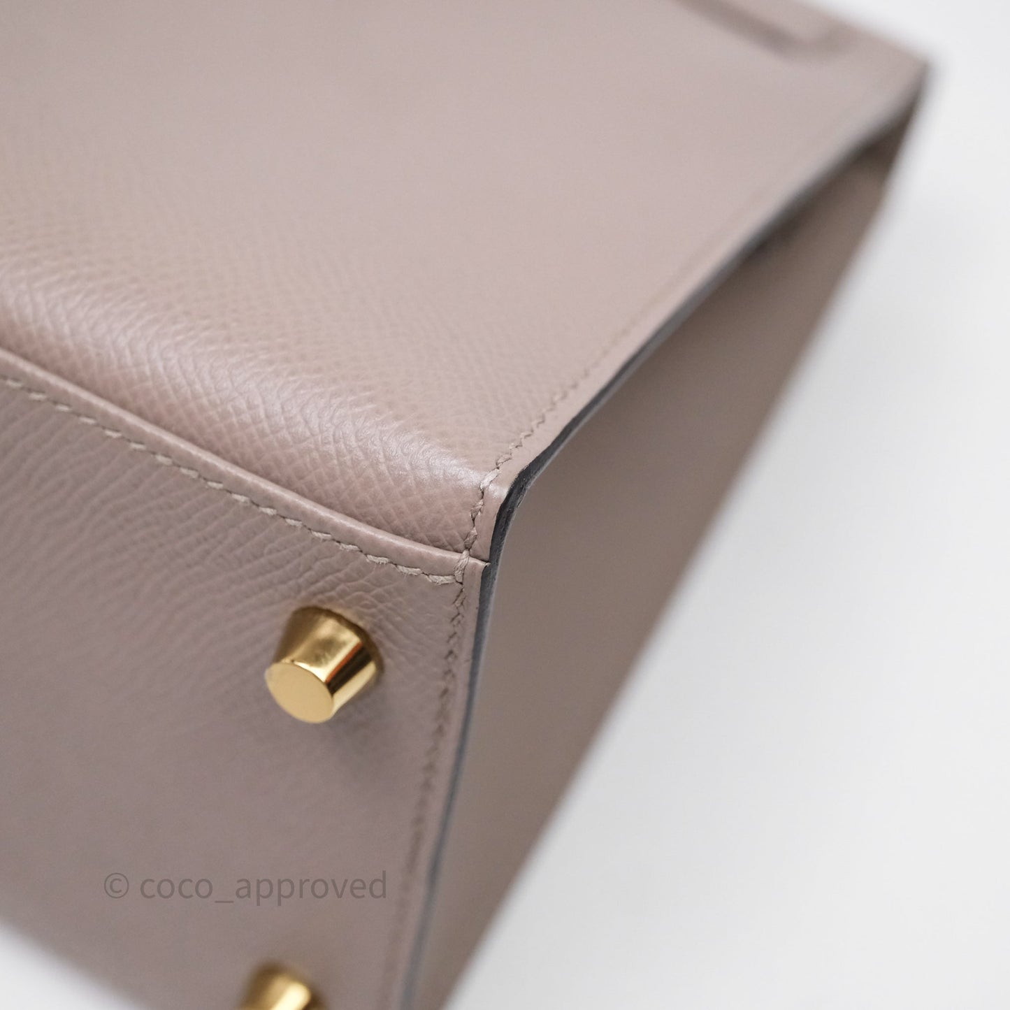 Hermes Kelly 28 Gris Asphalte Epsom Gold Hardware