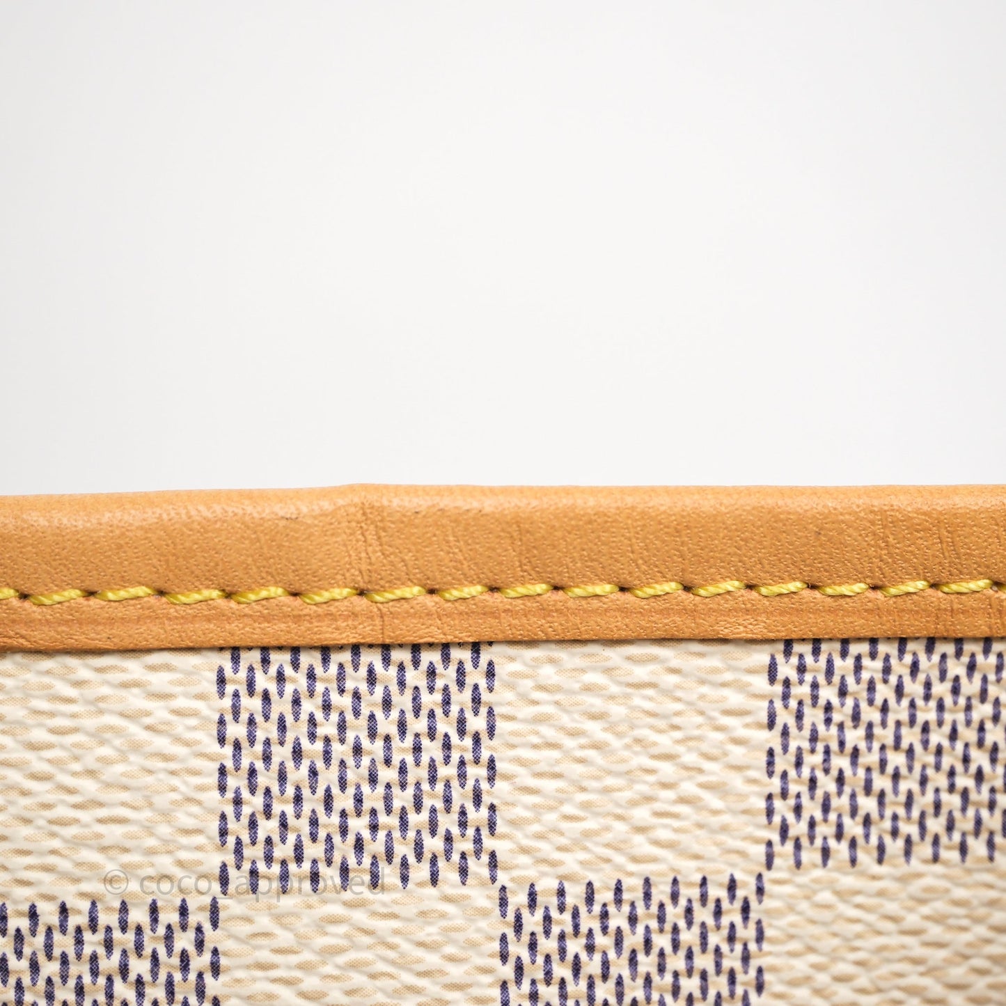 Louis Vuitton Neverfull MM Damier Azur Canvas Tote Bag