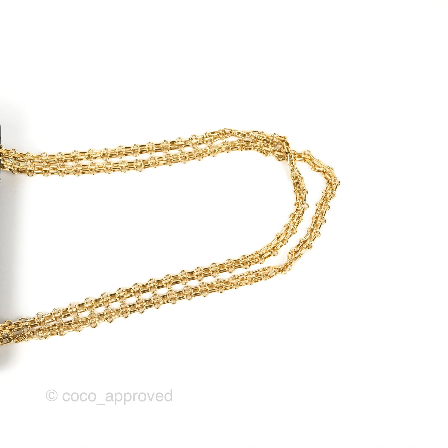 Chanel Mini Reissue 224 Black Aged Calfskin Gold Hardware