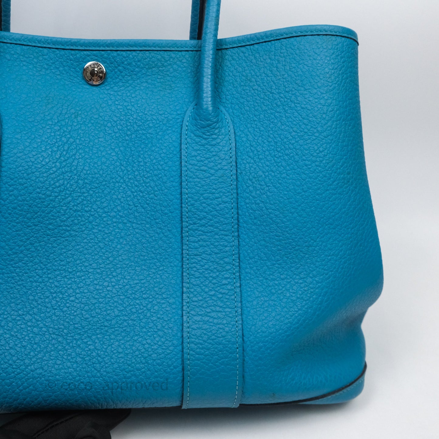 Hermès Garden Party 36 Celeste 7N Palladium Hardware