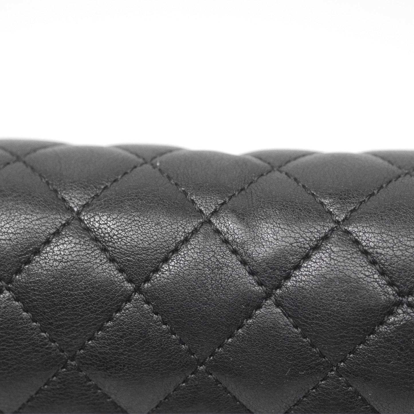 Chanel Medium Boy Quilted Black Calfskin Ruthenium Hardware