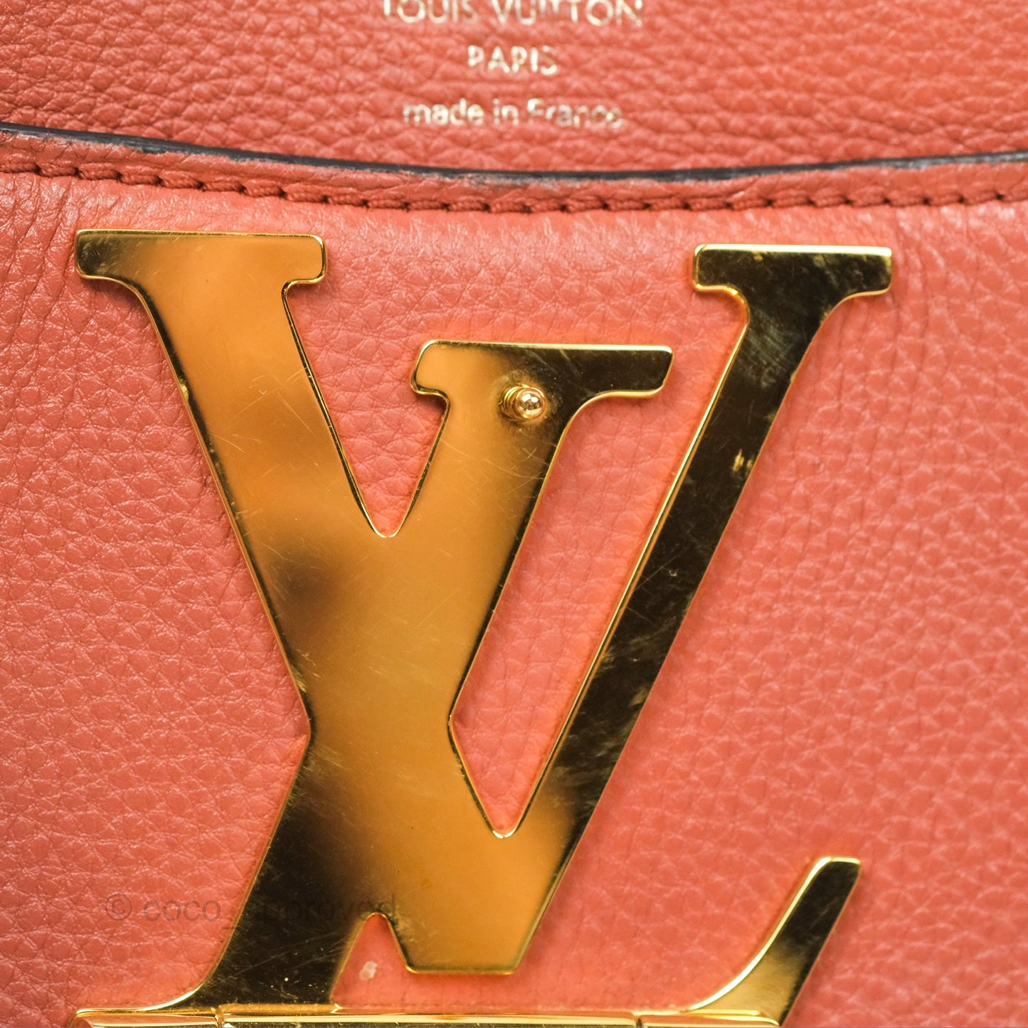 Louis Vuitton Vivienne Bag Brick Red Black