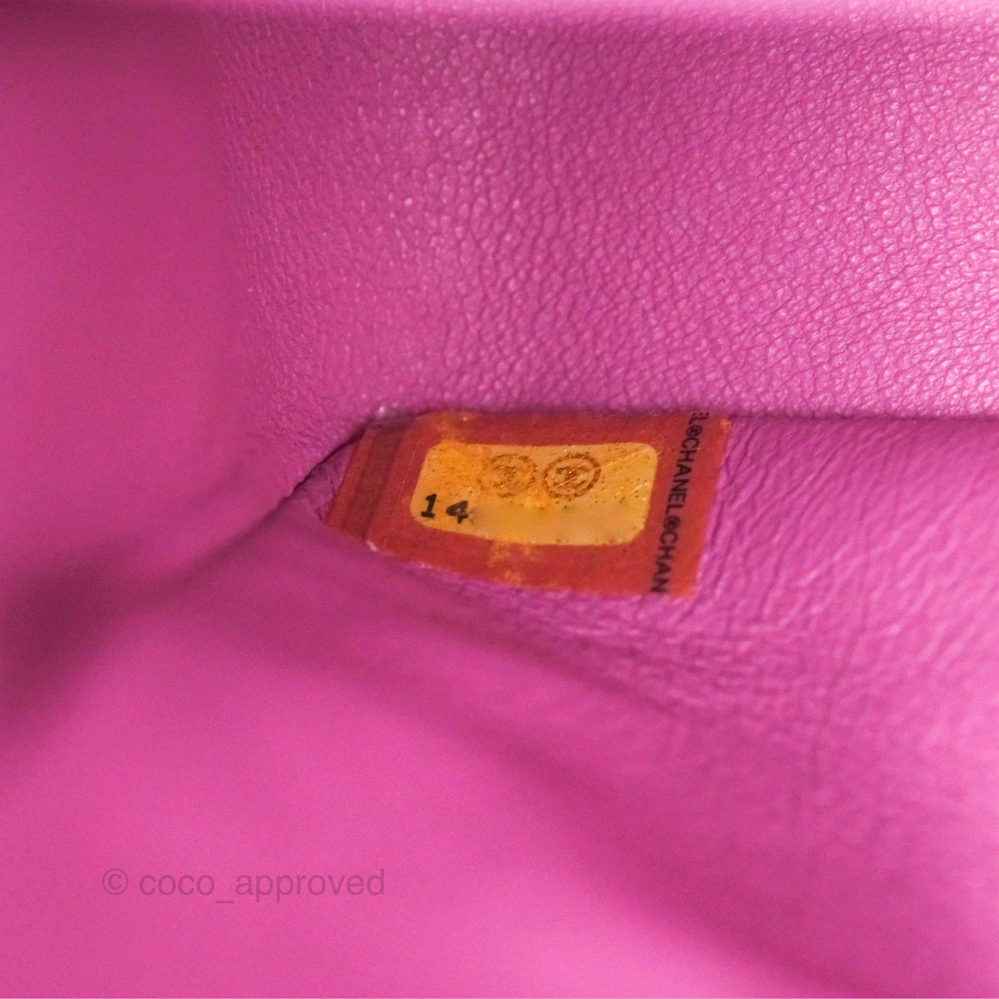 Chanel Medium Classic Flap Quilted Purple Lambskin Silver Hardware