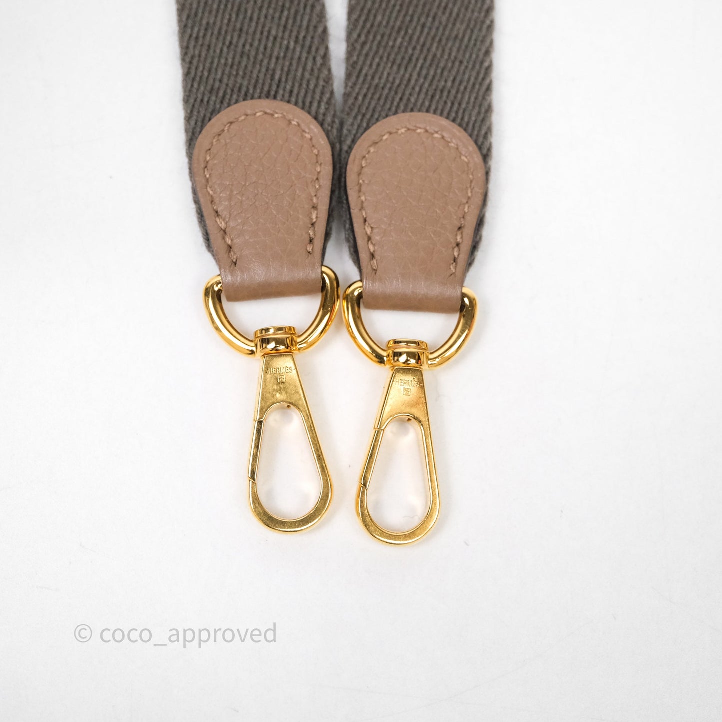 Hermès Mini Evelyne 16 Etoupe Clemence Gold Hardware