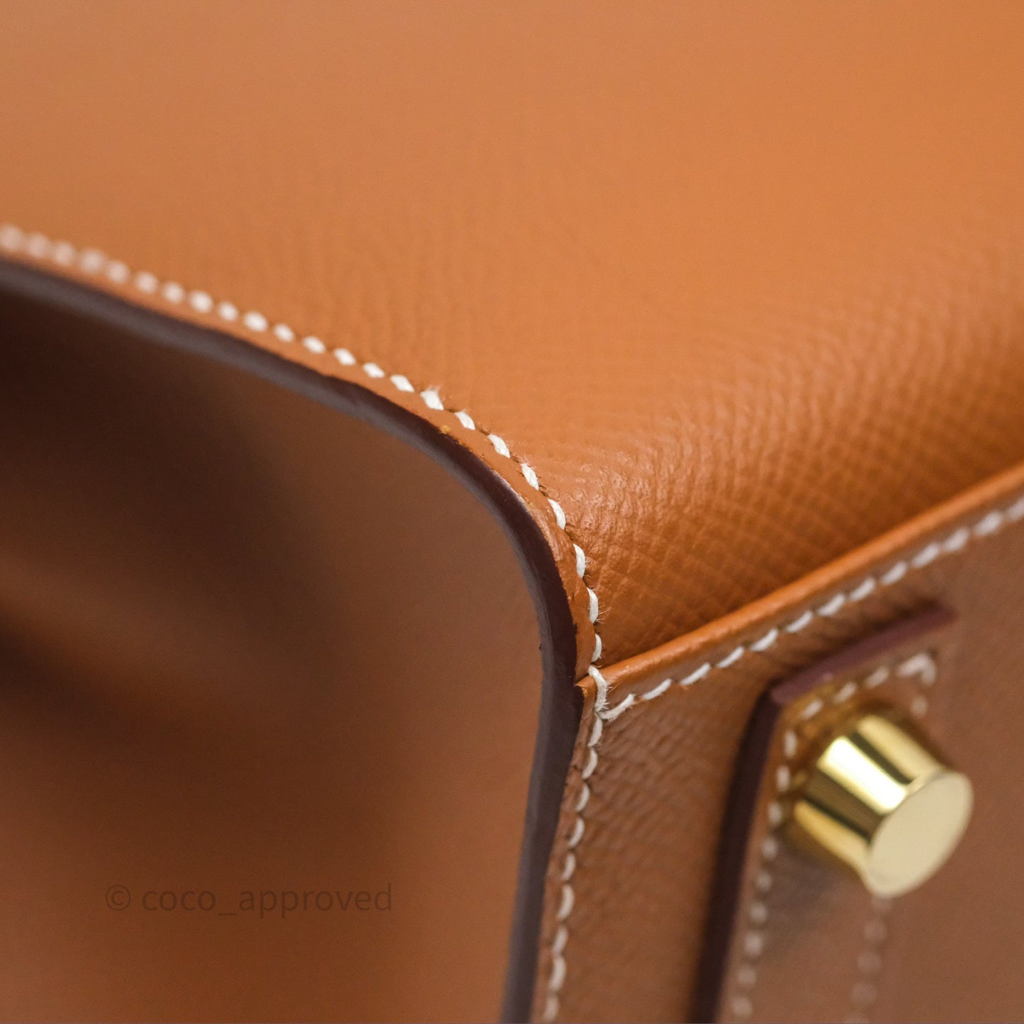 Hermès Birkin 25 Sellier Gold 37 Epsom Gold Hardware