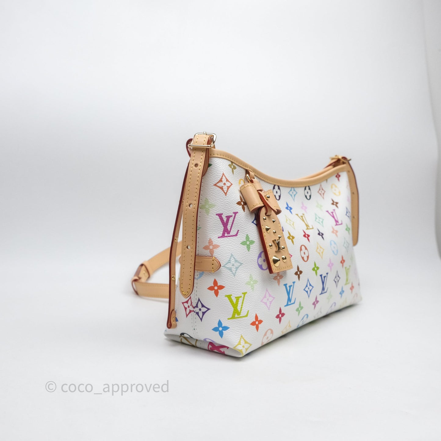 Louis Vuitton x Murakami Carryall East West White Monogram Multicolor