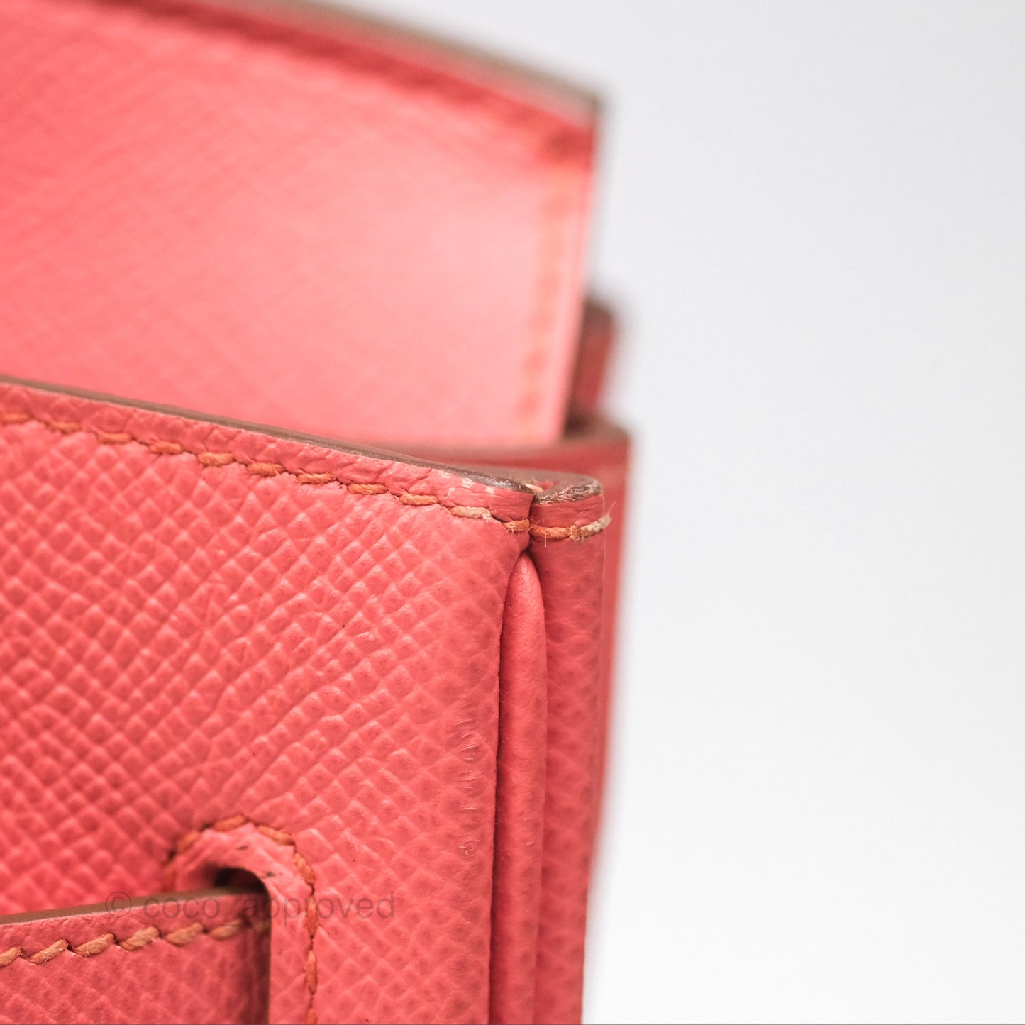 Hermès Birkin 30 Retourne Flamingo I5 Epsom Gold Hardware