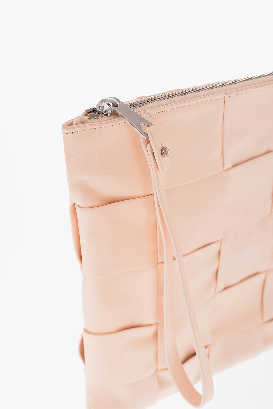 Luxury Bottega Veneta Braided Design Leather Clutch