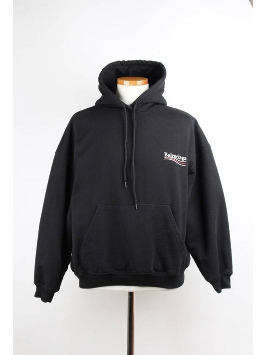 Luxury Balenciaga Wave Logo Hoodie M