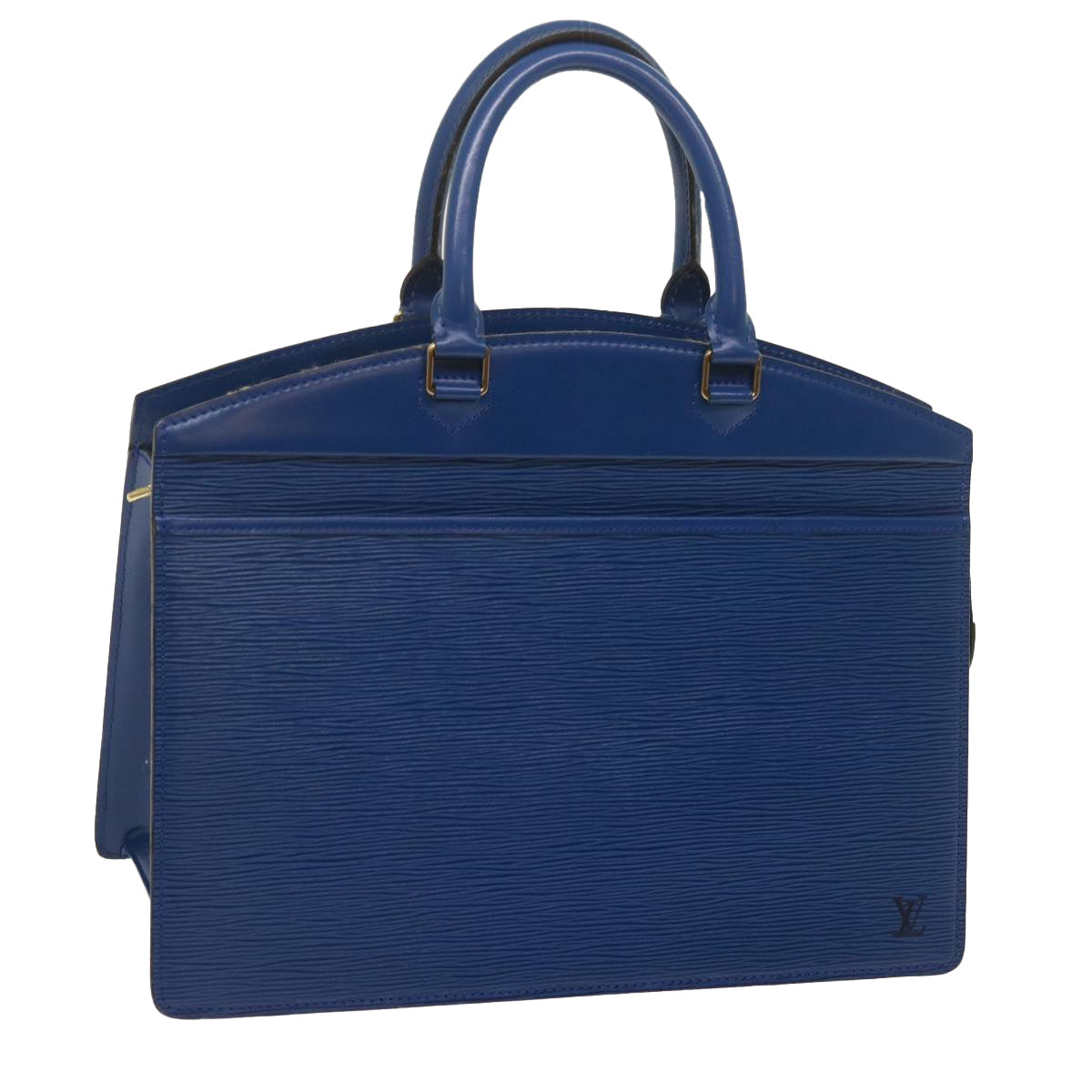 LOUIS VUITTON Epi Riviera Hand Bag Blue M48185 LV 69011