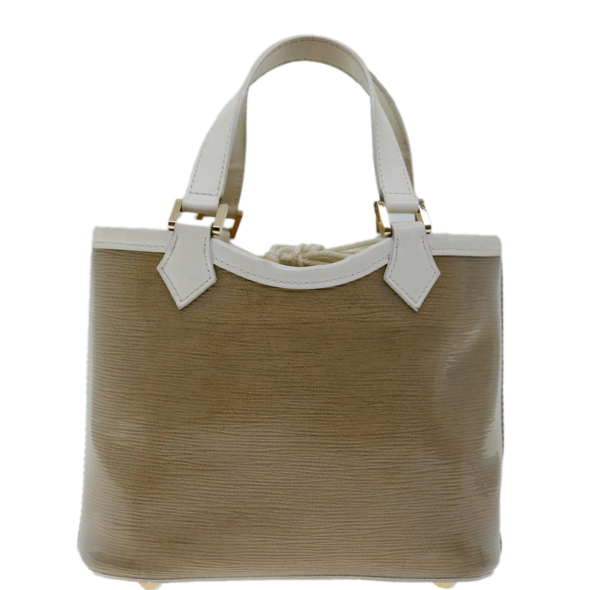 LOUIS VUITTON Epi Plage Mini Lagoon Bay Hand Bag Beige Sabre M92473 69019