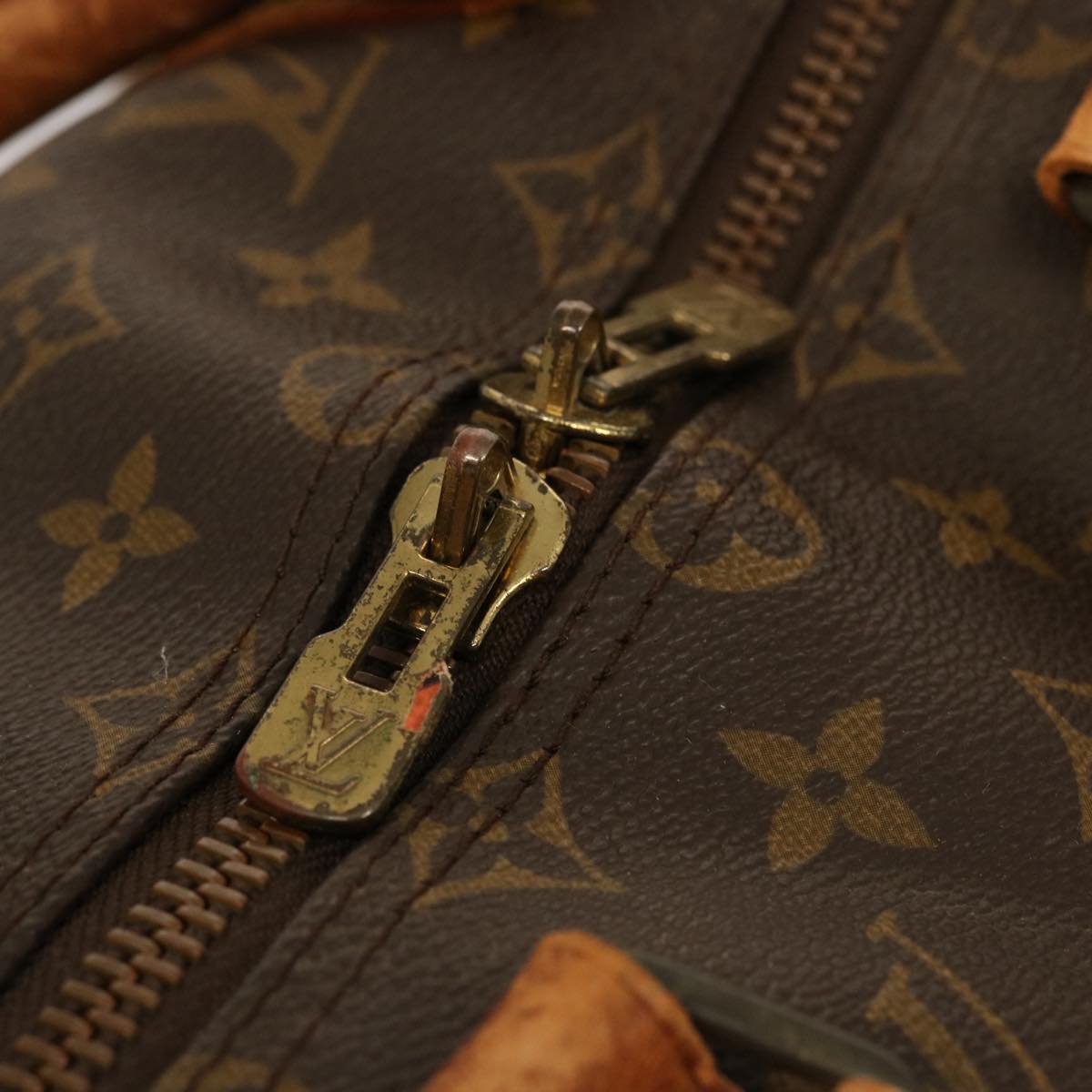 LOUIS VUITTON Monogram Keepall 50 Boston Bag M41426 LV 69034