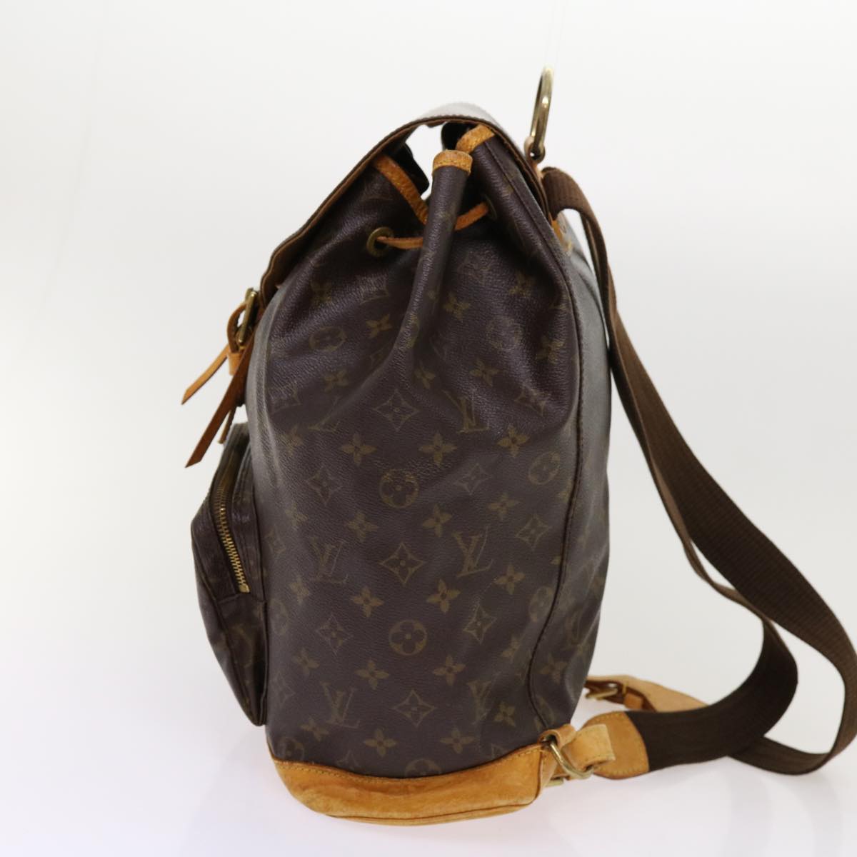 LOUIS VUITTON Monogram Montsouris GM Backpack M51135 LV 69037