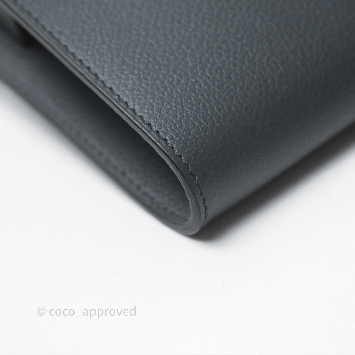 Hermès Kelly To Go Wallet Gris Misty H0 Evercolor Palladium Hardware
