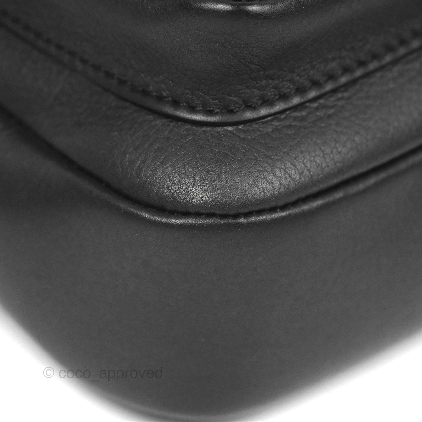 Chanel Small Day Trip Quilted Black Calfskin Gold Hardware