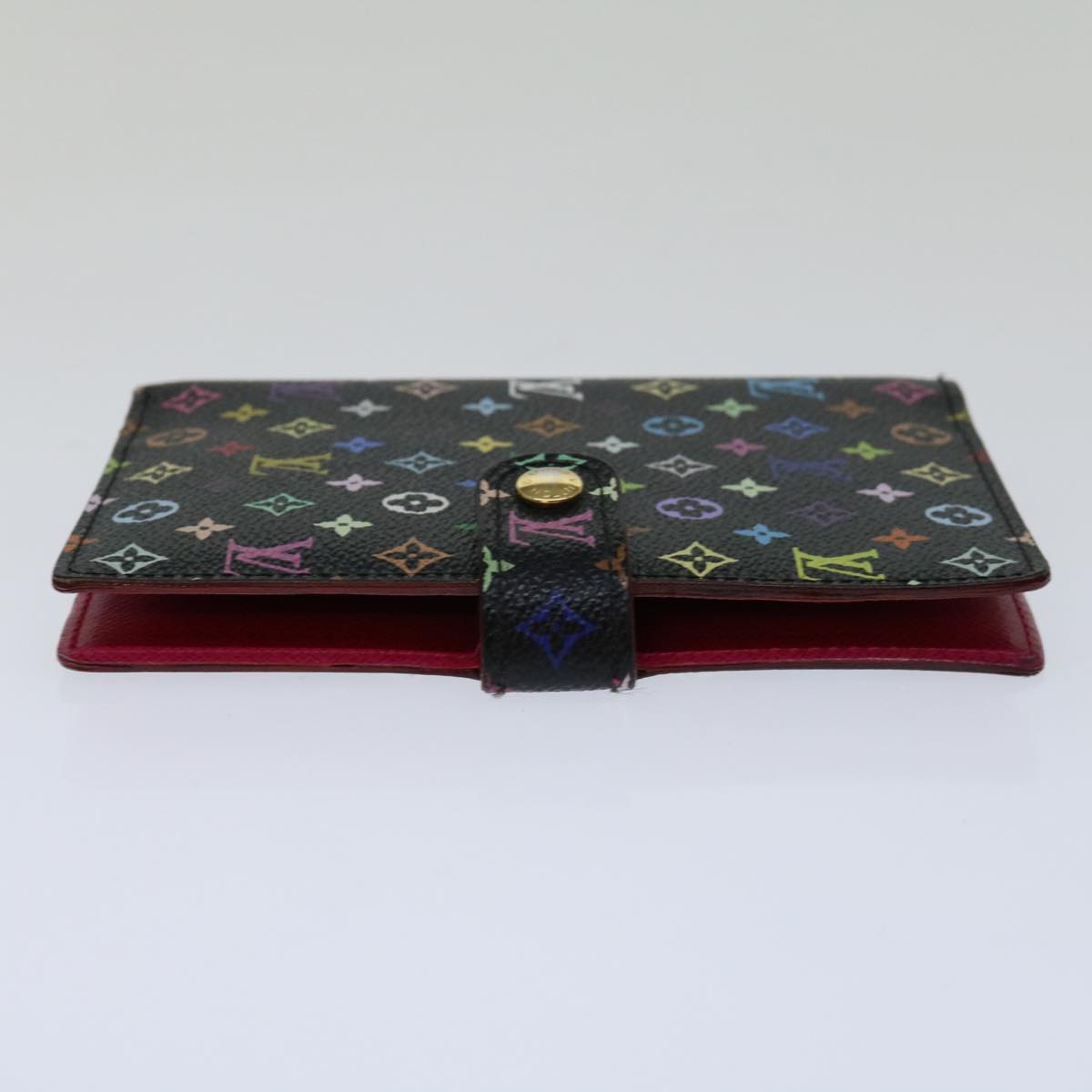 LOUIS VUITTON Multicolor Agenda PM Day Planner Cover Black R21076 69092