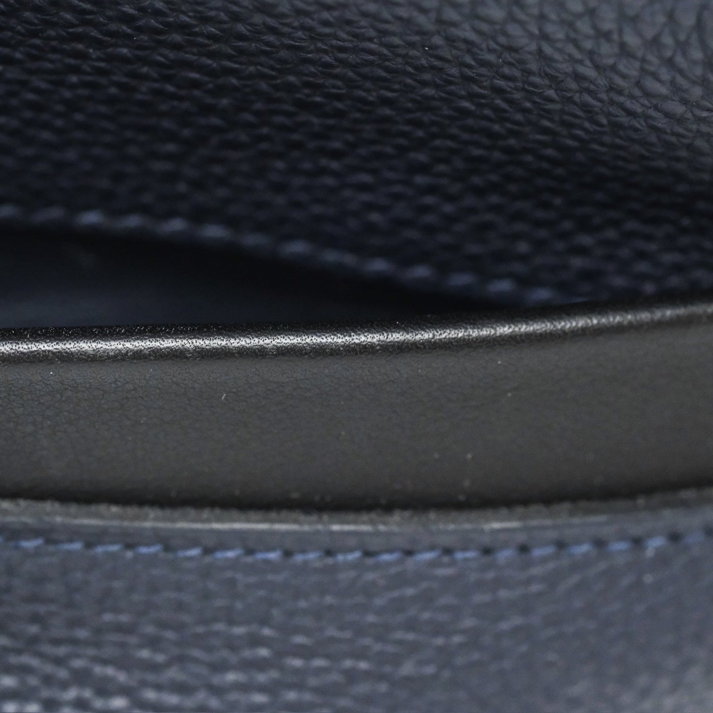 Hermès 24/24 29 Bleu Nuit 2Z / Noir Black 89 Togo/Swift Palladium Hardware