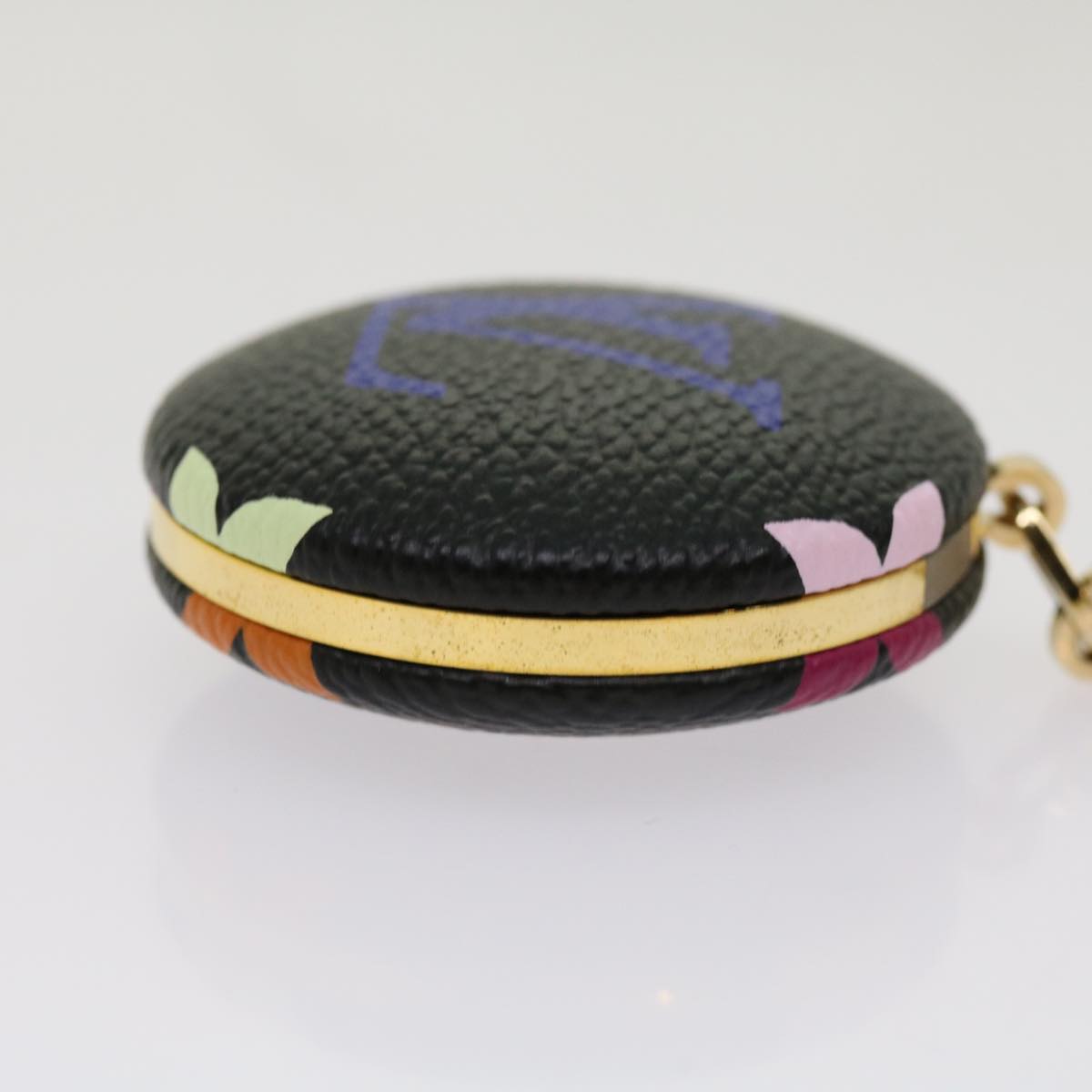 LOUIS VUITTON Multicolor Canvas Astropill Key Holder Black M51912 69095SA