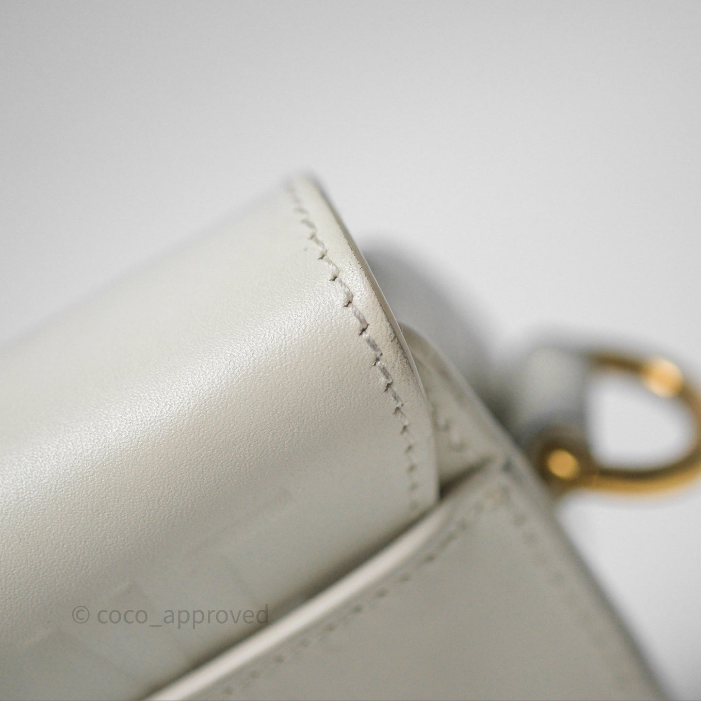 Christian Dior Bobby East-West Bag Calfskin White