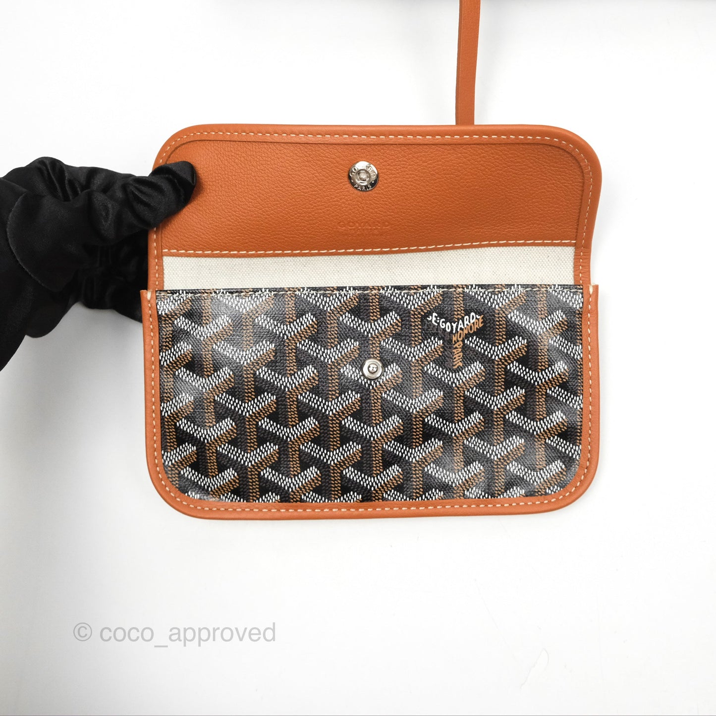 Goyard Bohème Hobo Bag Black & Tan
