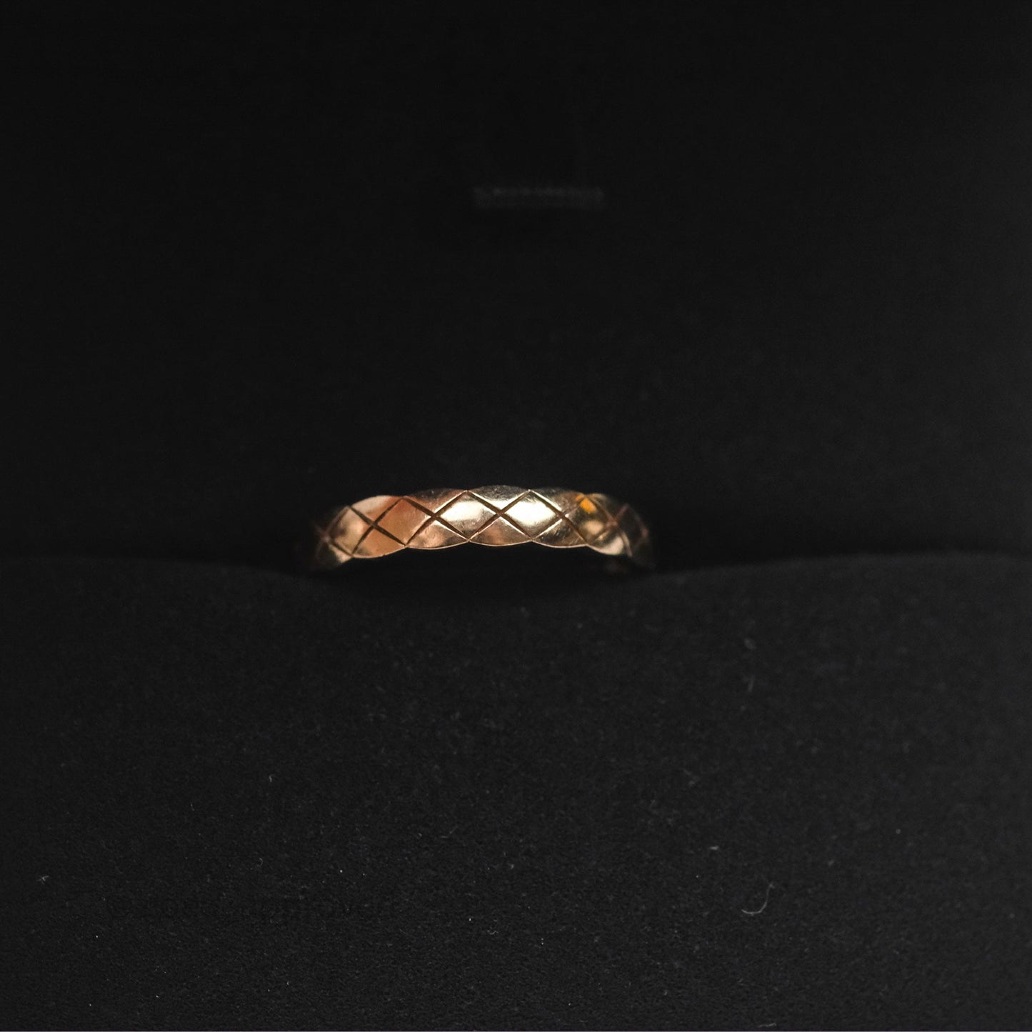 Chanel Coco Crush Ring 18K Beige Gold Size 51