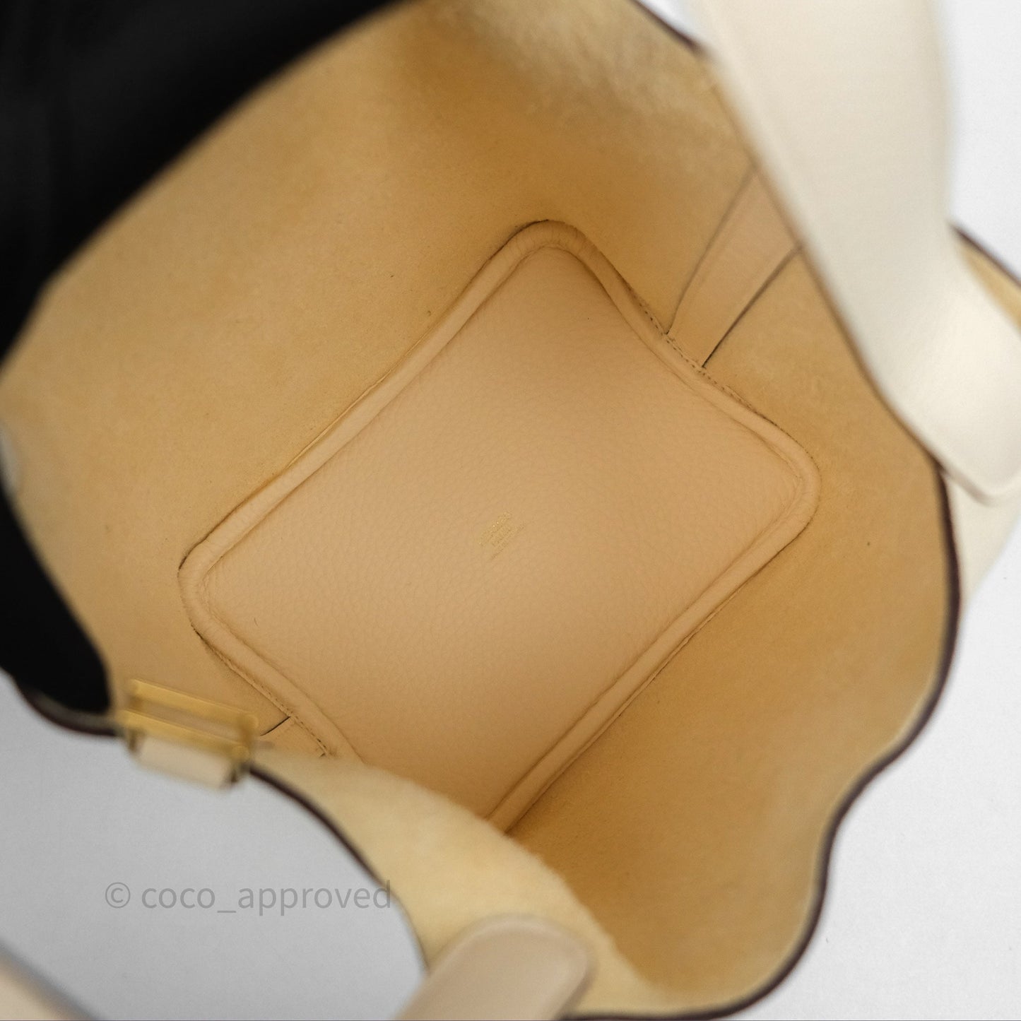 Hermès Picotin Lock 18 Nata I2 Taurillon Clemence Gold Hardware