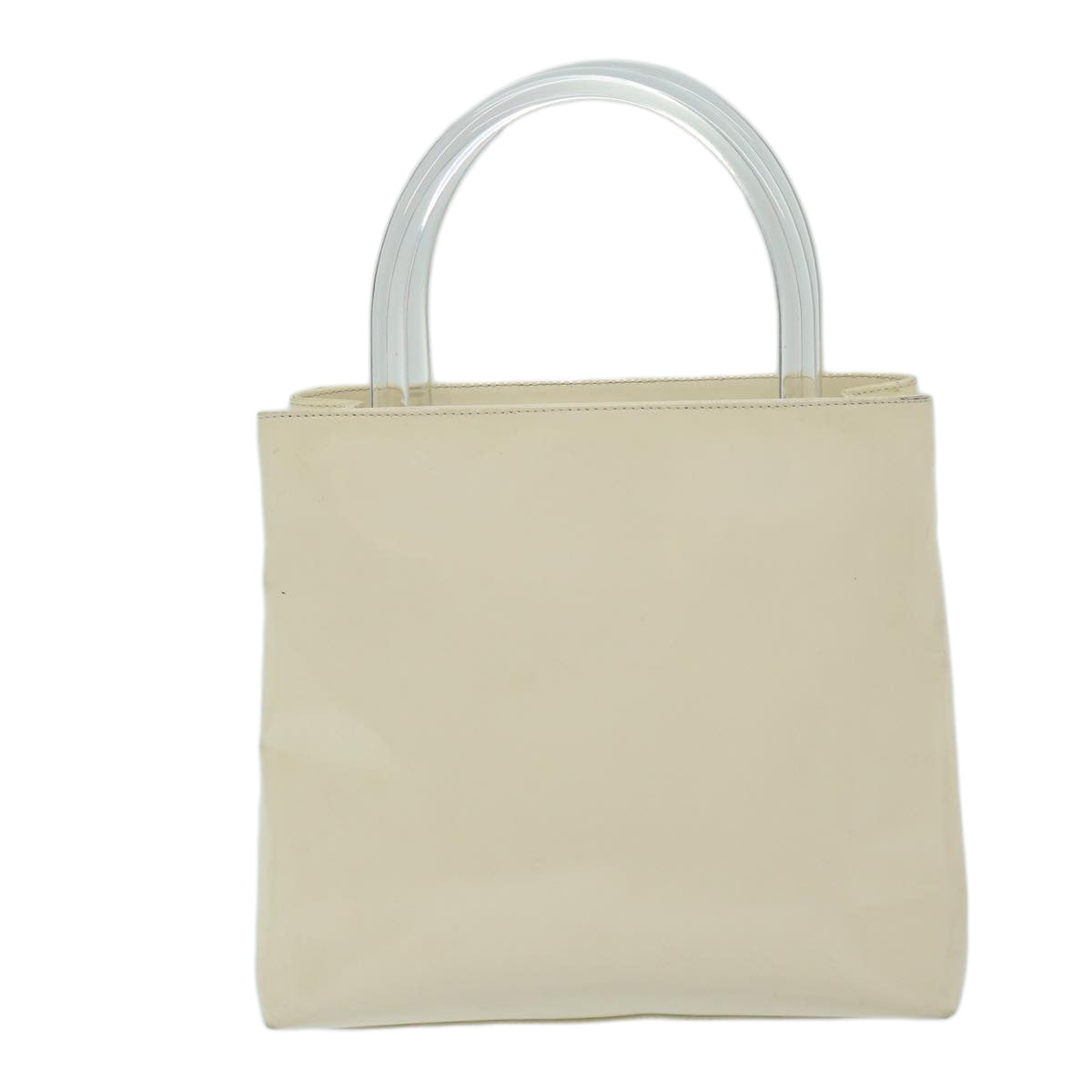 Luxury PradaHand Bag Enamel White 69200