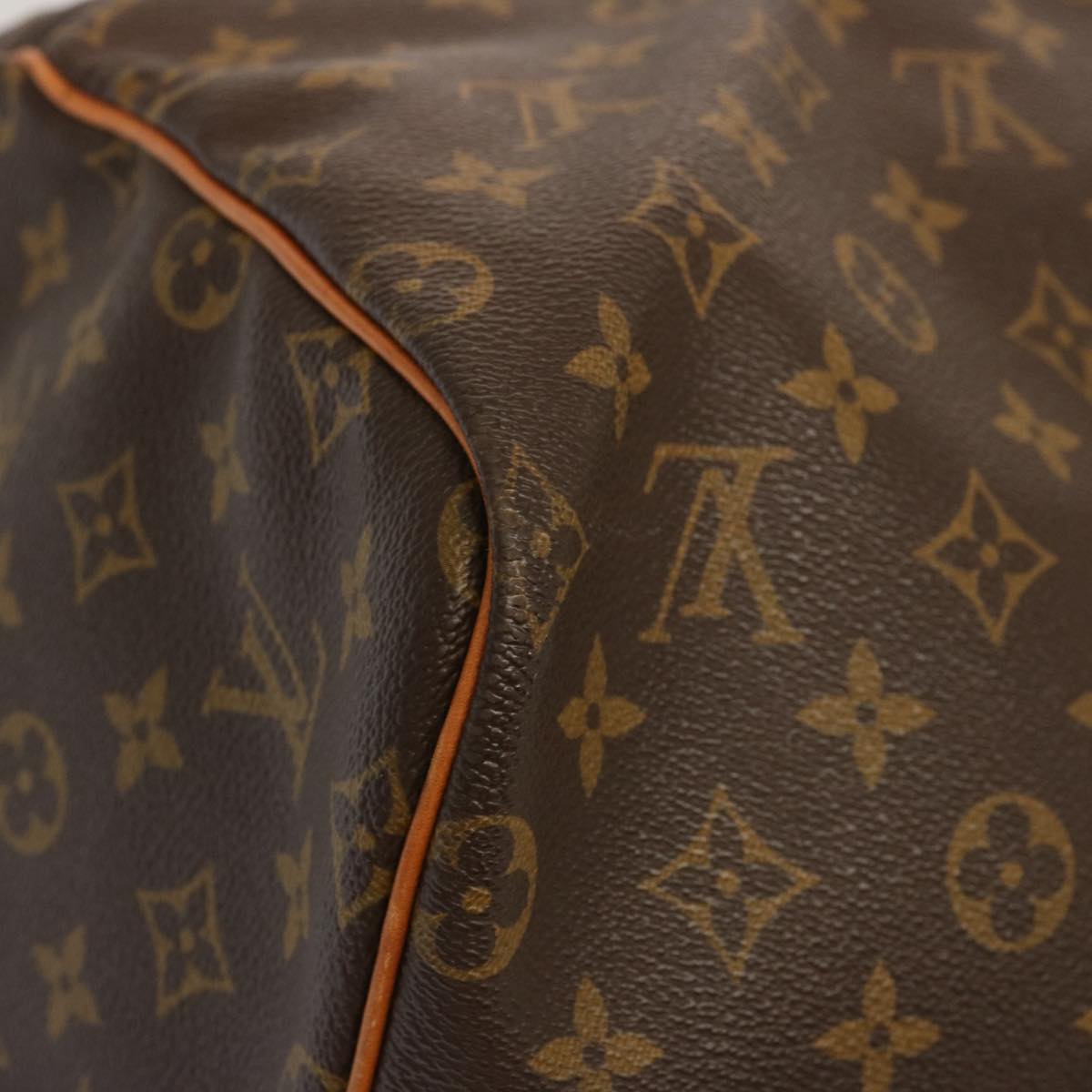 LOUIS VUITTON Monogram Keepall 55 Boston Bag M41424 LV 69228