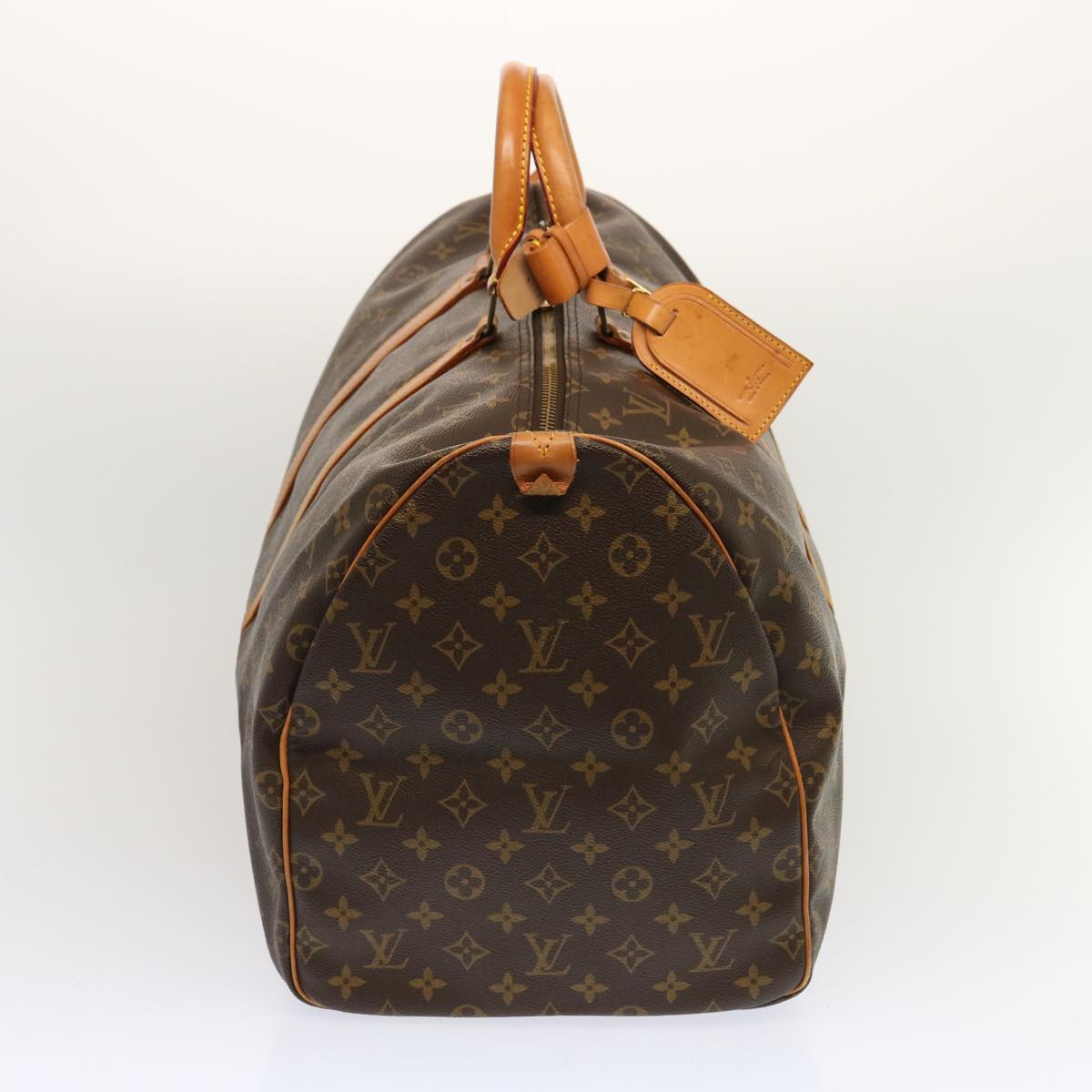 LOUIS VUITTON Monogram Keepall 55 Boston Bag M41424 LV 69228