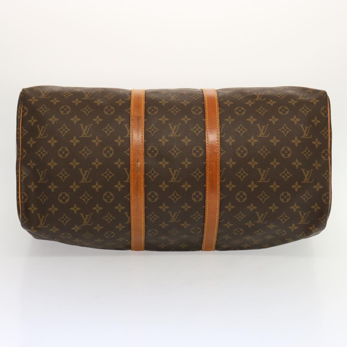 LOUIS VUITTON Monogram Keepall 55 Boston Bag M41424 LV 69228
