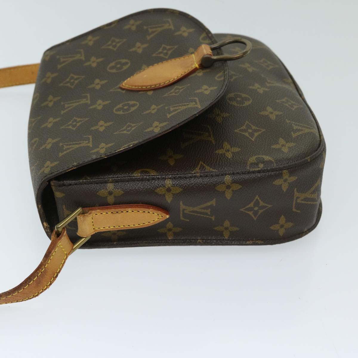 LOUIS VUITTON Monogram Saint Cloud GM Shoulder Bag M51242 LV 69245