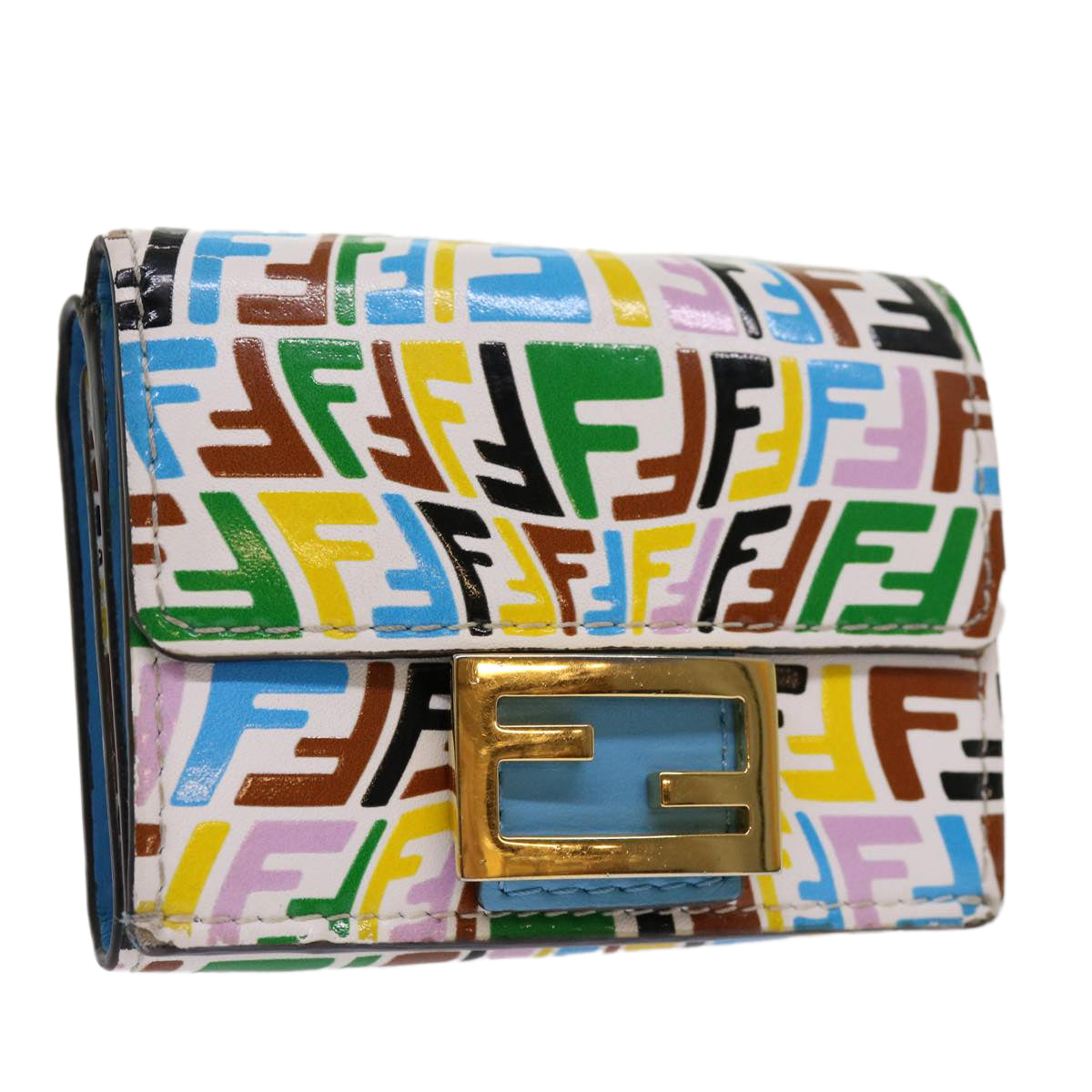 Luxury FendiFF Vertigo Mamma Wallet Multicolor69261