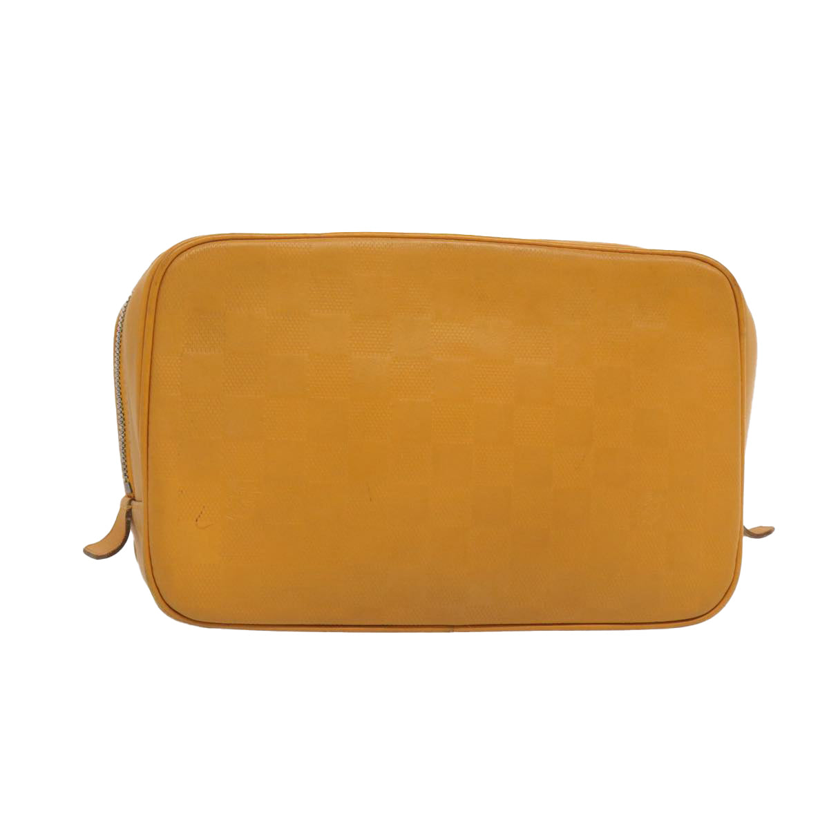 LOUIS VUITTON Damier Anfini Trousse Toilette Bag Yellow Solar N23340 69270