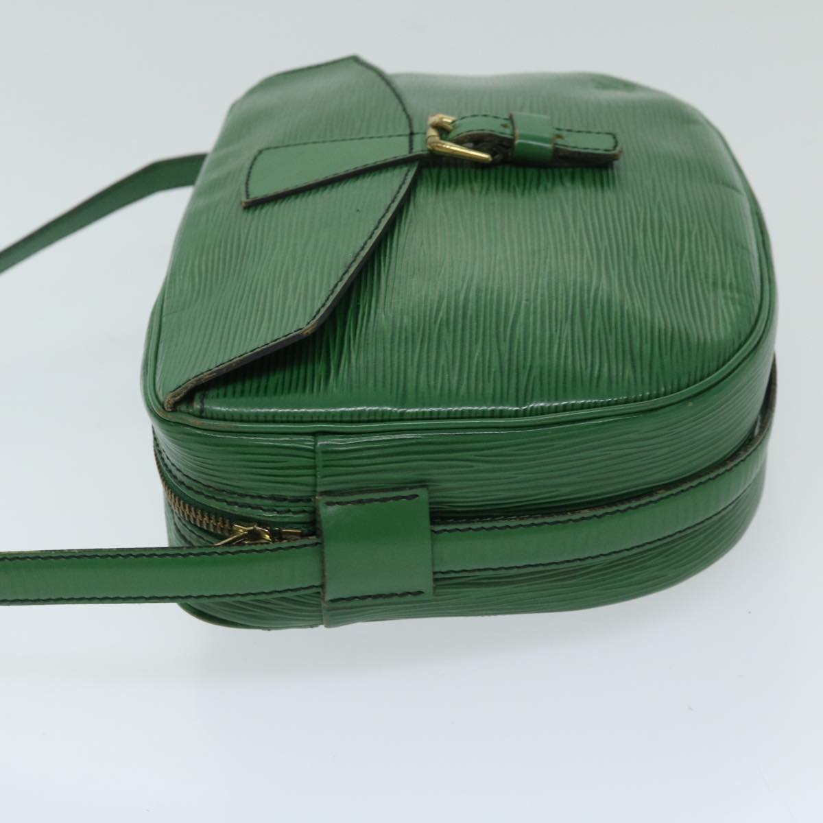 LOUIS VUITTON Epi Jeune Fille MM Shoulder Bag Green M52154 LV 69277