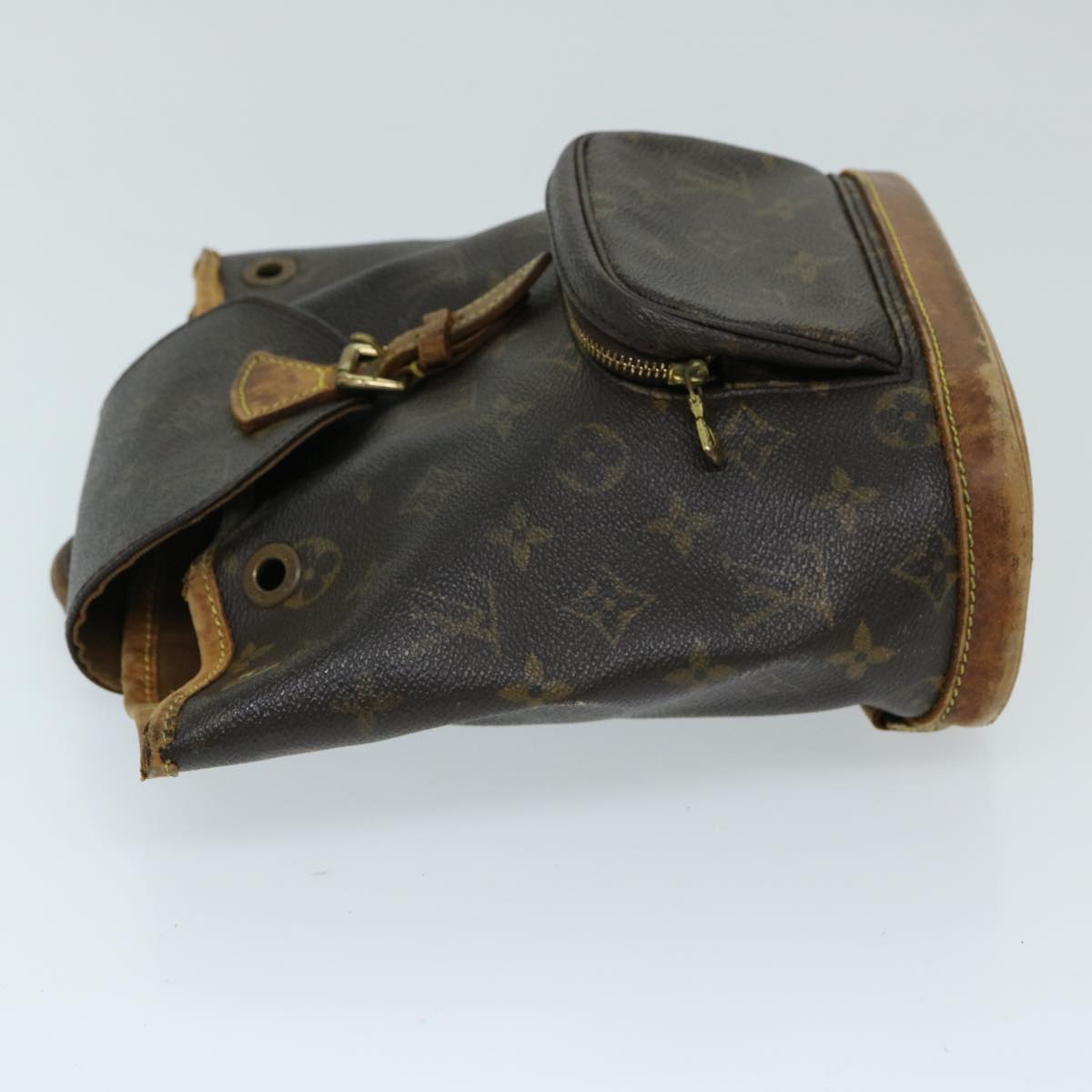 LOUIS VUITTON Monogram Montsouris PM Backpack M51137 LV 69280