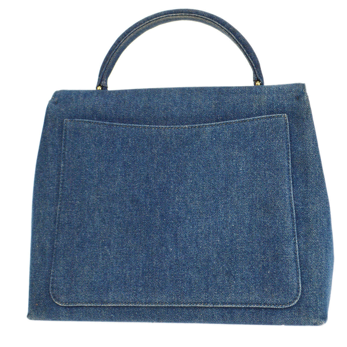 Luxury Chanel 1997-1999 Kelly 30 Denim