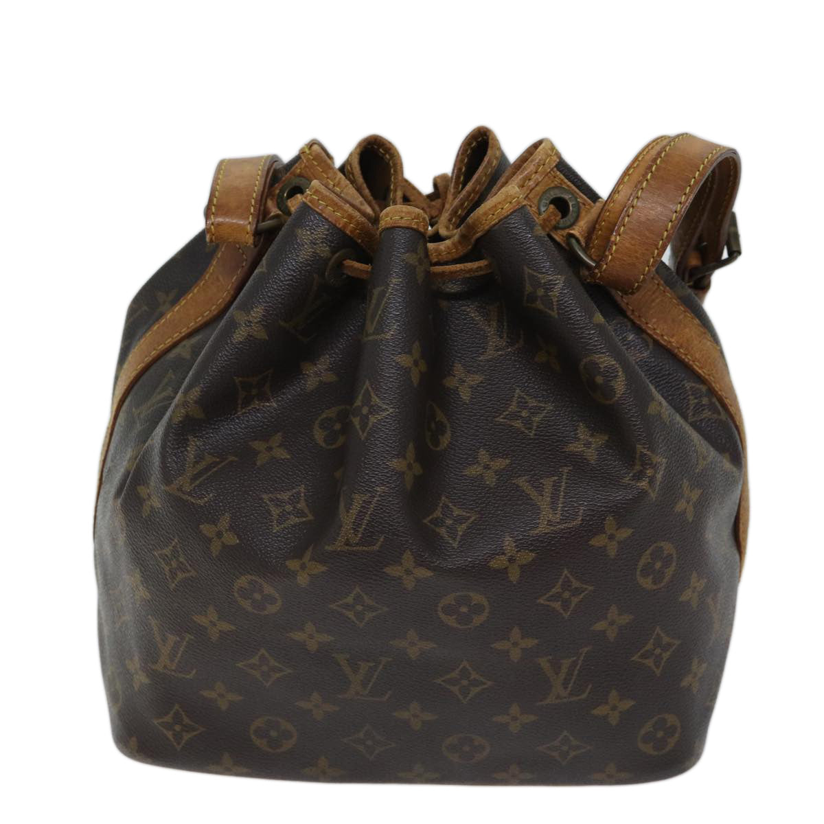 LOUIS VUITTON Monogram Petit Noe Shoulder Bag M42226 LV 69308