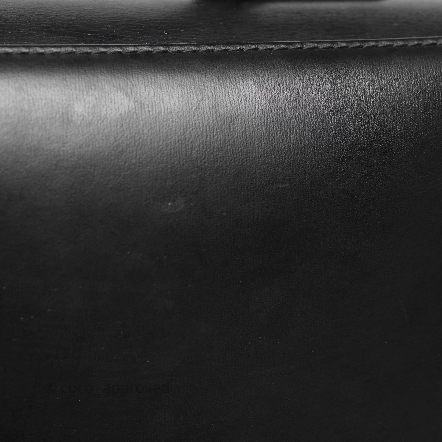 Delvaux Brillant L'Humour MM Black Calfskin