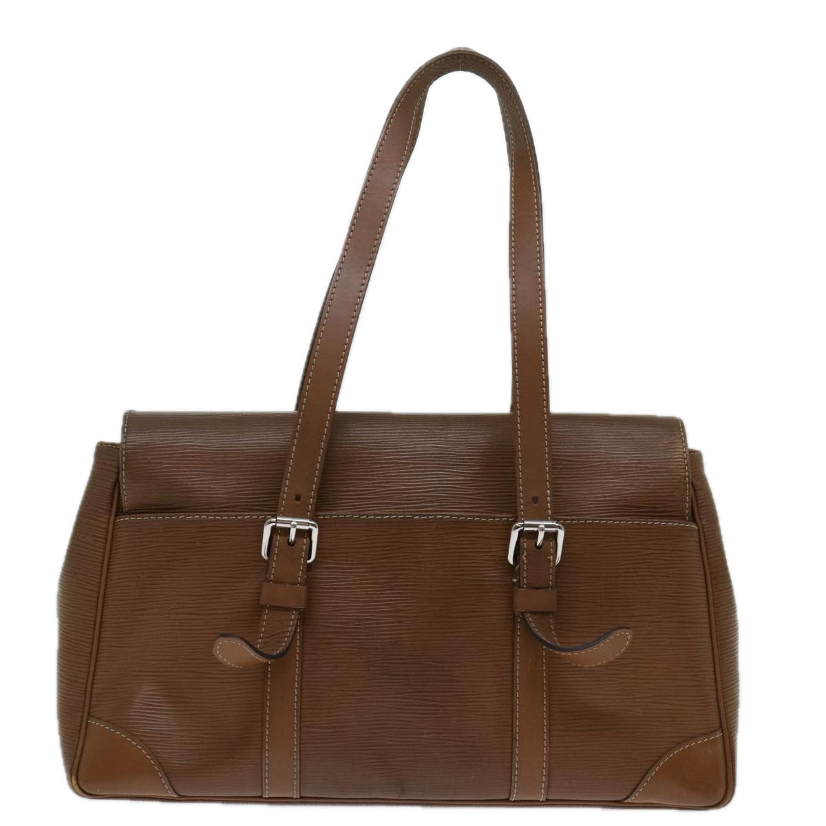 LOUIS VUITTON Epi Segur MM Shoulder Bag Brown Camel M58861 LV 69310