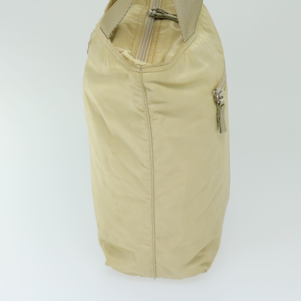 Luxury PradaShoulder Bag Nylon Cream 69347
