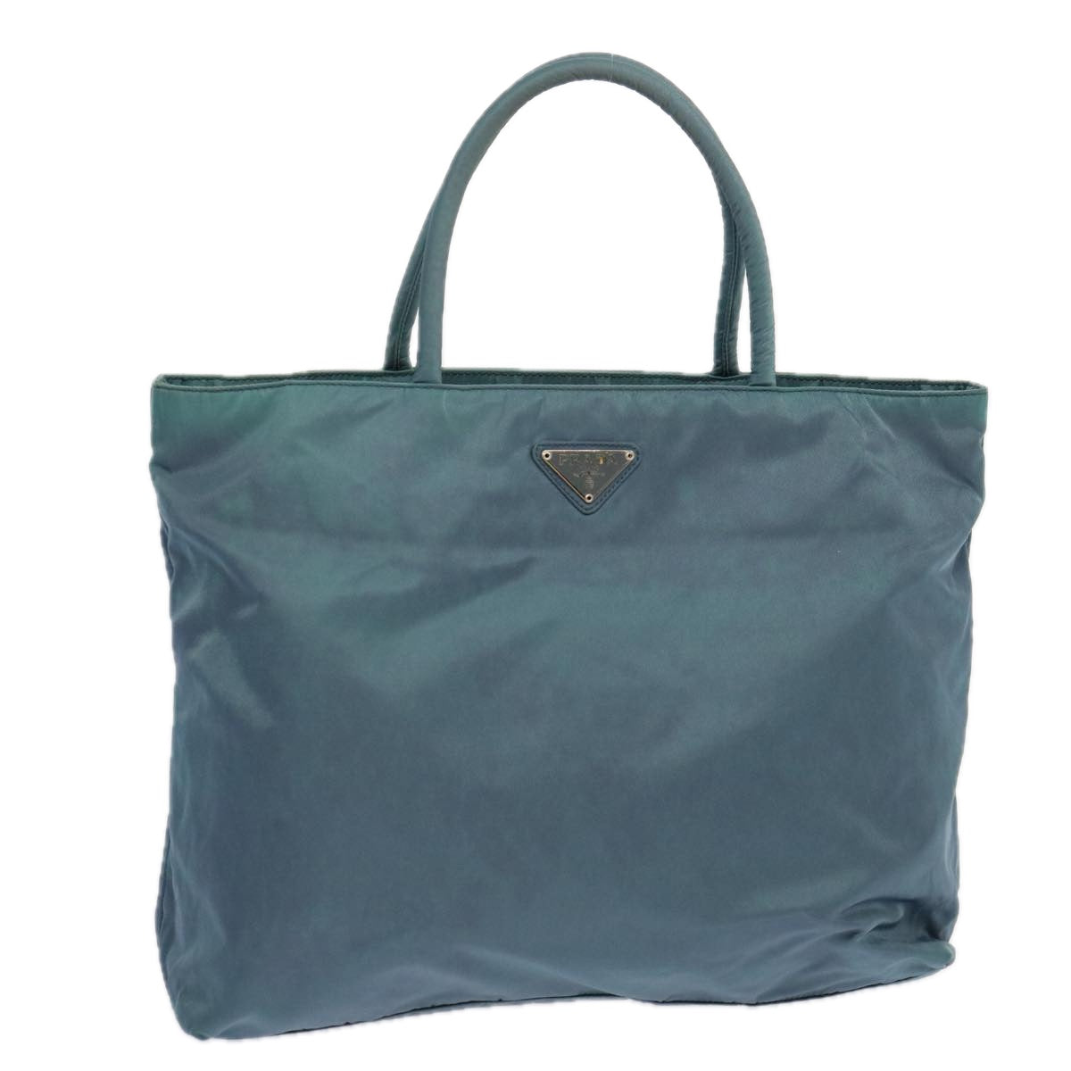 Luxury PradaTote Bag Nylon Blue 69358