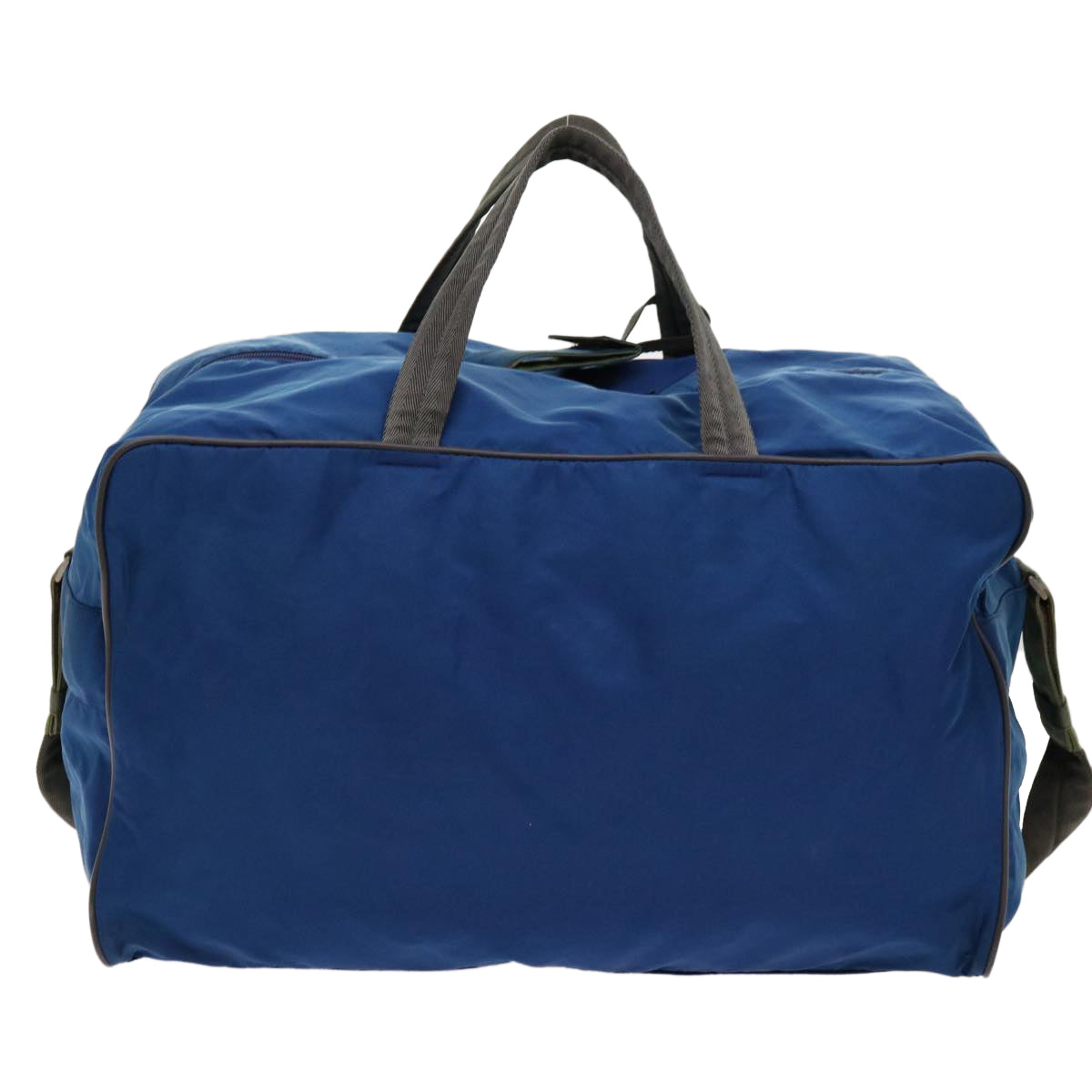 Luxury PradaSports Boston Bag Nylon 2way Blue 69360