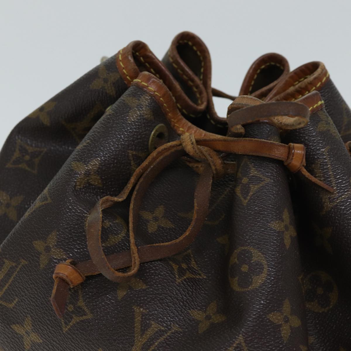 LOUIS VUITTON Monogram Petit Noe Shoulder Bag M42226 LV 69375