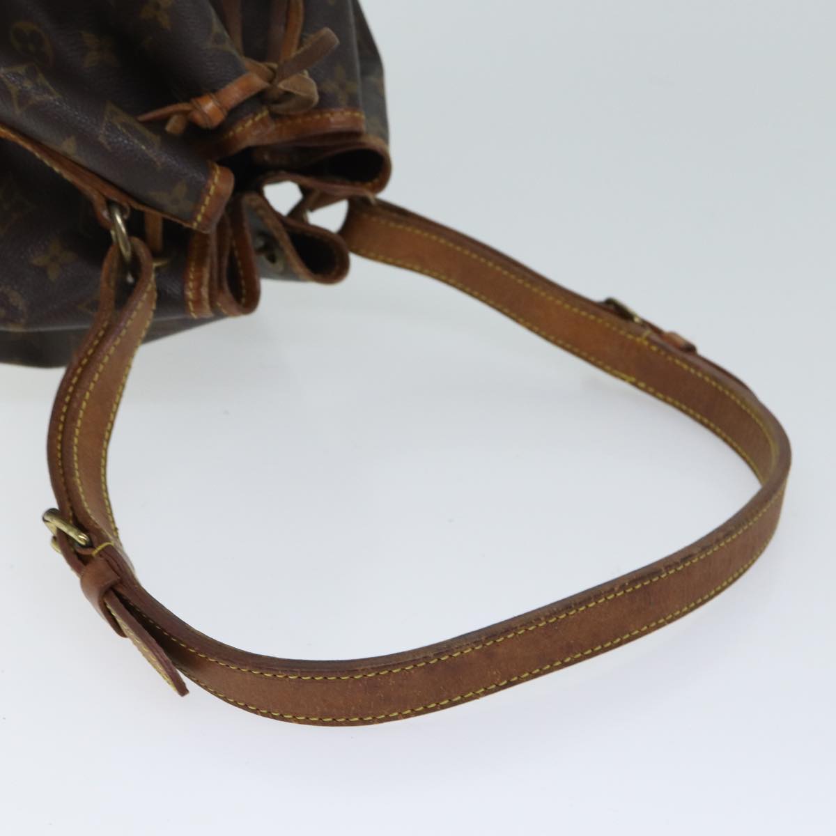 LOUIS VUITTON Monogram Petit Noe Shoulder Bag M42226 LV 69375