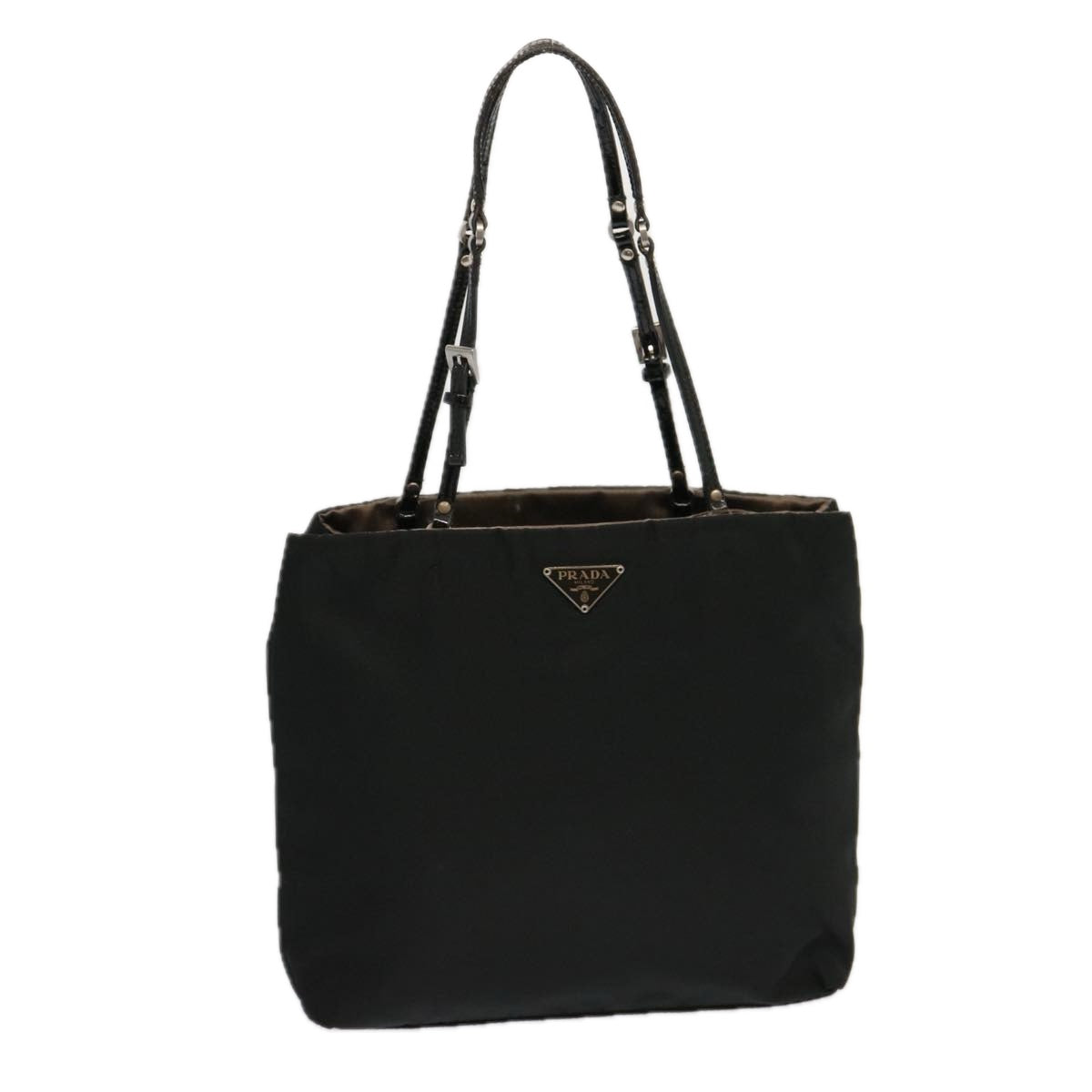 Luxury PradaHand Bag Nylon Black 69379