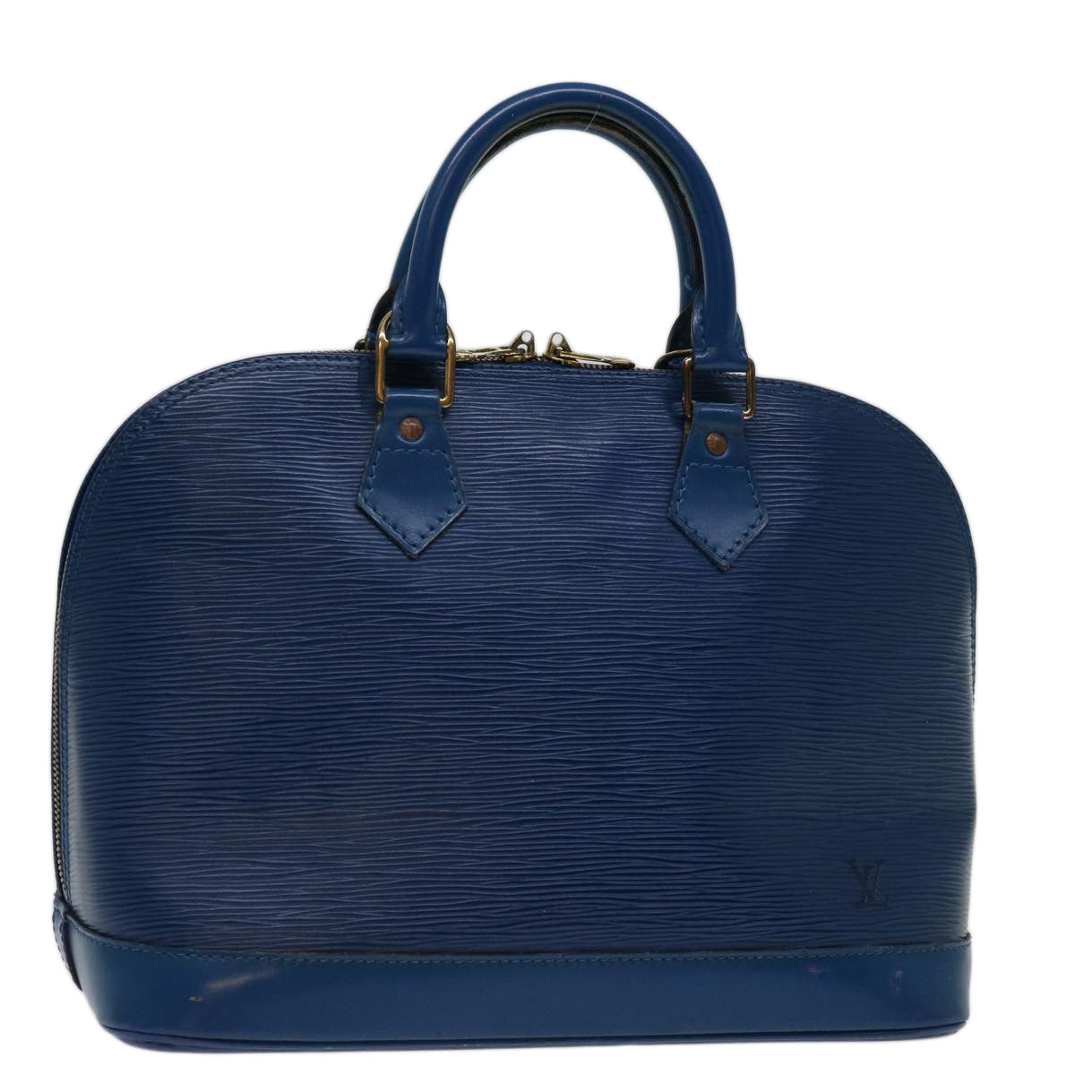 LOUIS VUITTON Epi Alma Hand Bag Toledo Blue M52145 LV 69396