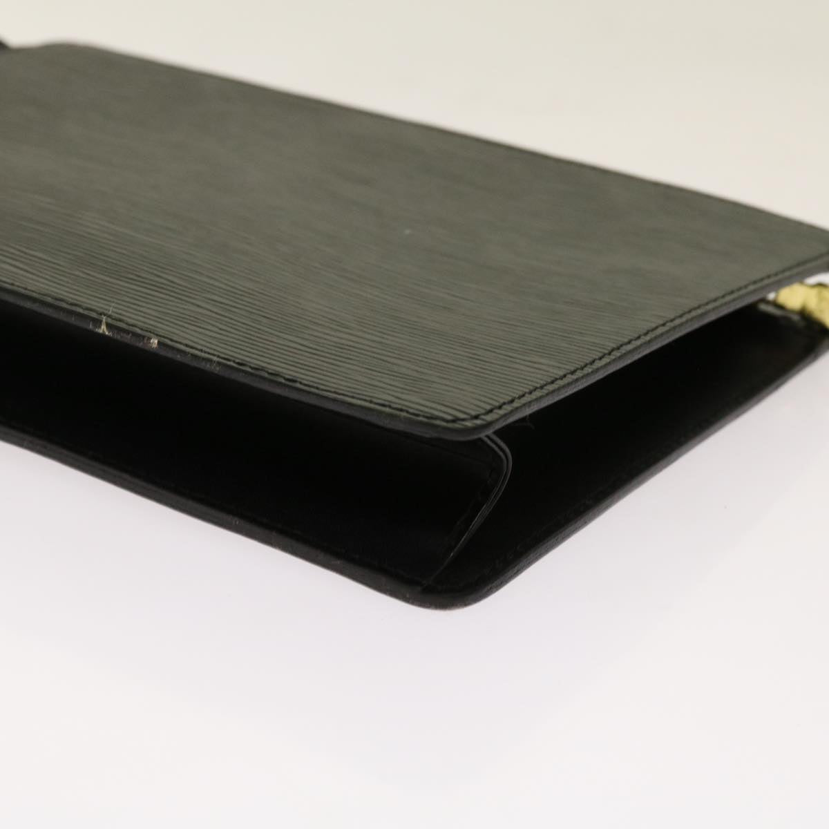 LOUIS VUITTON Epi Pochette Homme Clutch Bag Black M52522 LV 69397