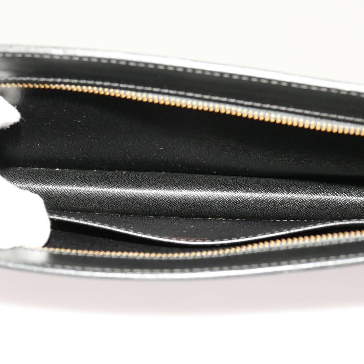 LOUIS VUITTON Epi Pochette Homme Clutch Bag Black M52522 LV 69397