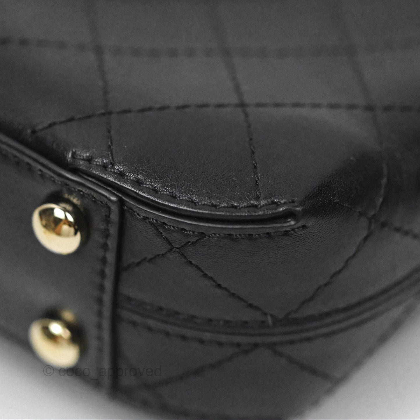 Chanel Calfskin Stitched Small Flap Bag Black